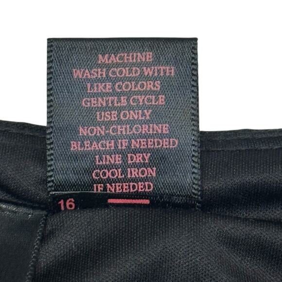 Torrid Retro Chic Plus Size Black Rose Embroidered Dress - Picture 8 of 8